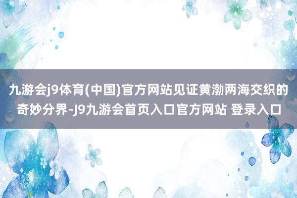 九游会j9体育(中国)官方网站见证黄渤两海交织的奇妙分界-J9九游会首页入口官方网站 登录入口